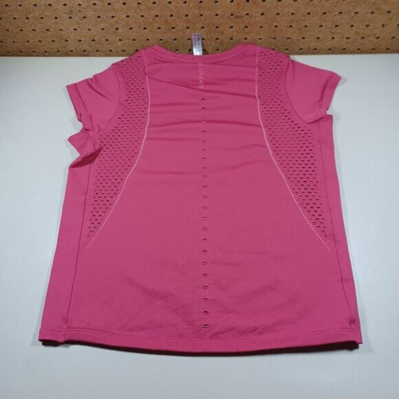 adidas womens pink PrimeKnit vented tennis top S NWT - Picture 5 of 5